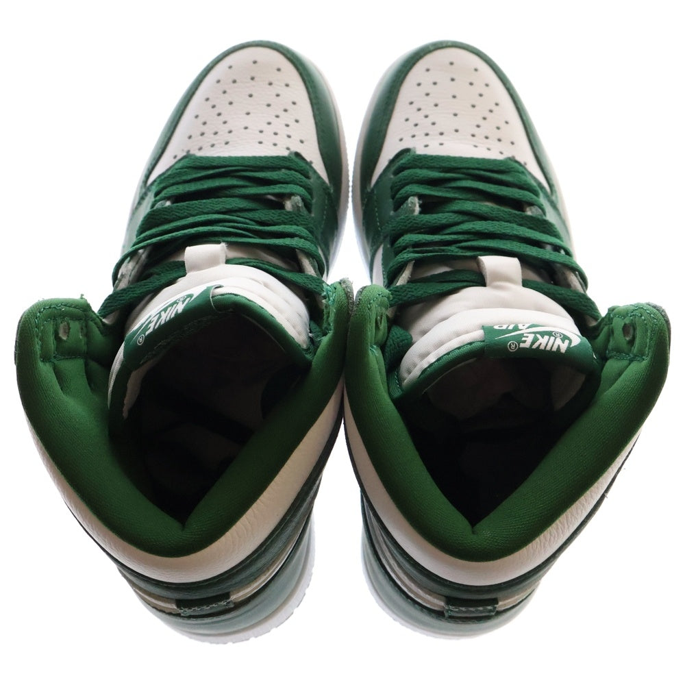NIKE(ナイキ) AIR JORDAN 1 RETRO HIGH OG エアジョーダン1 ゴージ グリーン ハイカットスニーカー ホワイト/グリーン US8/26.0cm DZ5485-303