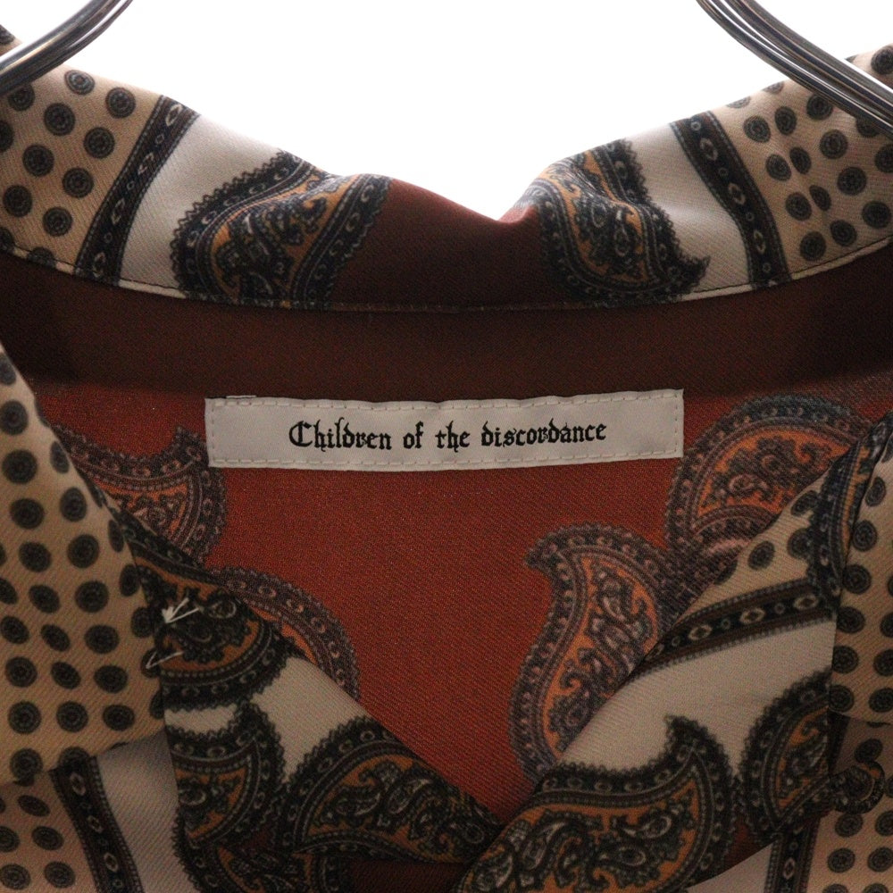 Children of the discordance(チルドレンオブザディスコーダンス) PERSONAL DATA PRINT SHIRT パーソナルデータプリント 総柄長袖シャツ マルチカラー COTDSH-122D