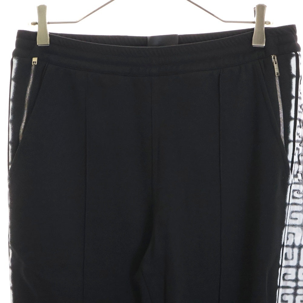 GIVENCHY(ジバンシィ) 4G Spray Band Trackpants スプレーバンド サイドロゴプリント トラックパンツ ジャージ ブラック BM50ZM30Q6