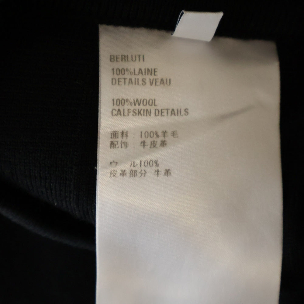 Berluti(ベルルッティ) ウール ドローコード イージーパンツ ブラック R22KTU02YWAZ