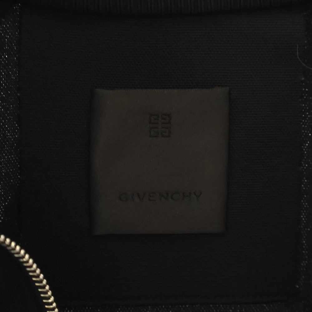 GIVENCHY(ジバンシィ) 4G Spray Zip Up Track Jacket サイドライン スプレー加工 テープ トラックジャケット ブラック BMJ0EE30Q6