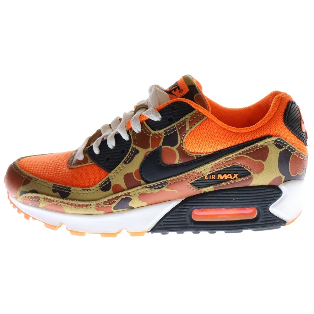 NIKE(ナイキ) AIR MAX 90 SP DUCK CAMO エアマックス ダック カモ ローカットスニーカー オレンジ US5/23.5cm CW4039-800 レディース