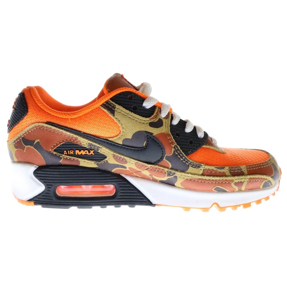 NIKE(ナイキ) AIR MAX 90 SP DUCK CAMO エアマックス ダック カモ ローカットスニーカー オレンジ US5/23.5cm CW4039-800 レディース