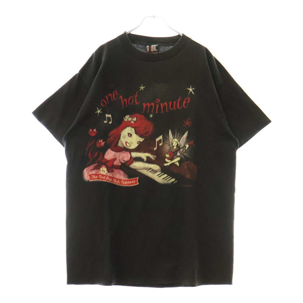 VINTAGE(ヴィンテージ) 90s レッドホットチリペッパーズ ワンホットミニッツ ピアノ 両面プリント 半袖Tシャツ カットソー ブラック
