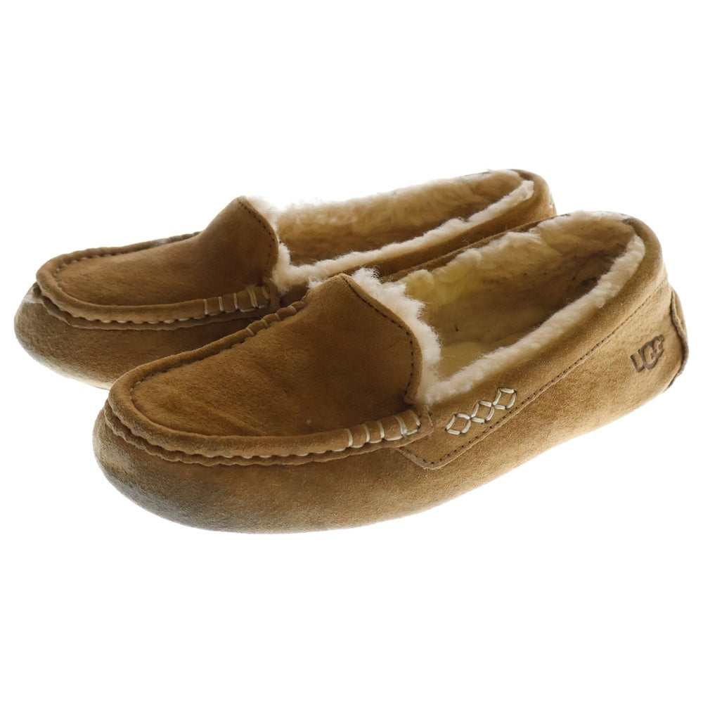 UGG(アグ) W ANSLEY ウィメンズ アンスレー モカシン ローファー レディース ブラウン US7/24.0cm 3312