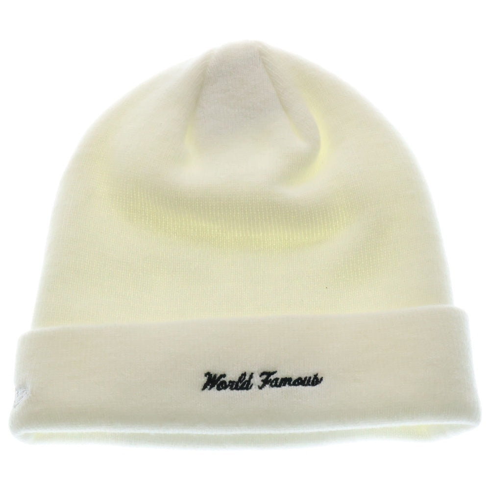SUPREME(シュプリーム) 23AW ×New Era Box Logo Beanie ニューエラ ボックス ロゴ ビーニー ニット帽 ホワイト