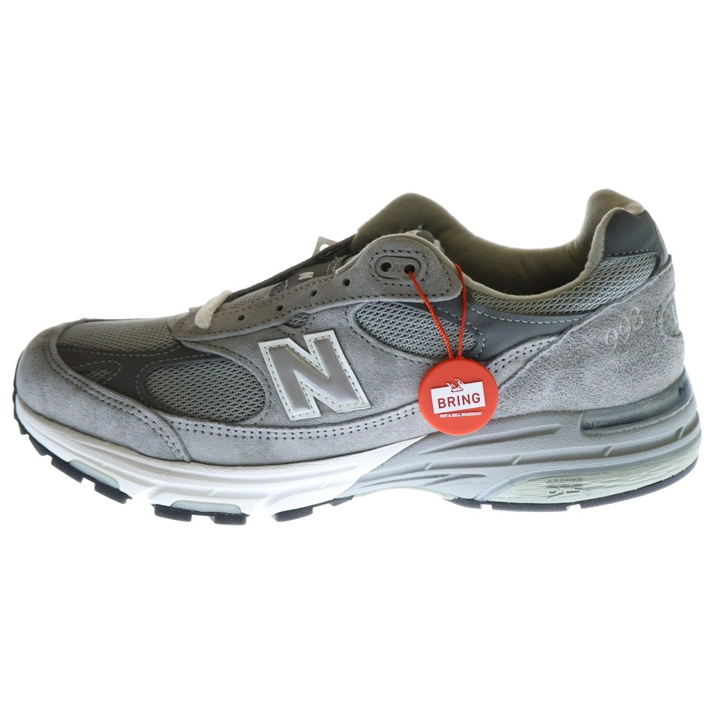 New Balance(ニューバランス) M993GR スウェード レースアップ ローカットスニーカー グレー US8.5/26.5cm
