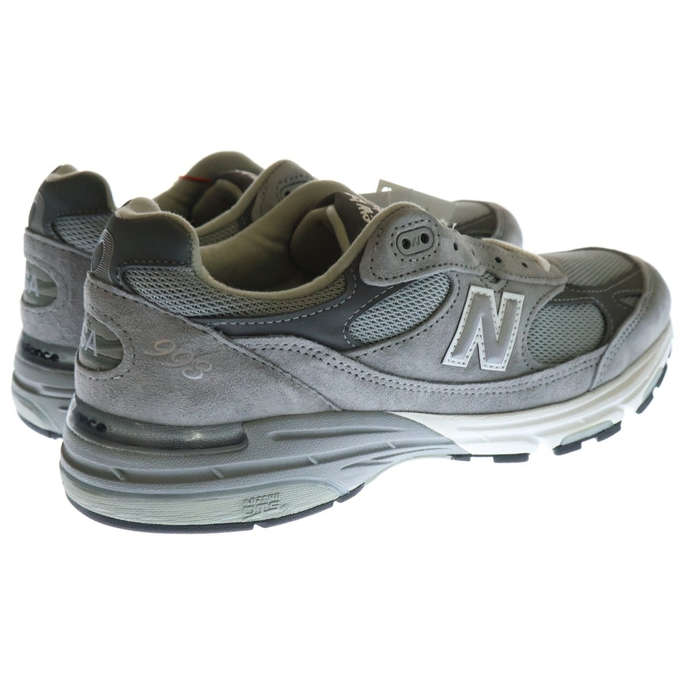 New Balance(ニューバランス) M993GR スウェード レースアップ ローカットスニーカー グレー US8.5/26.5cm