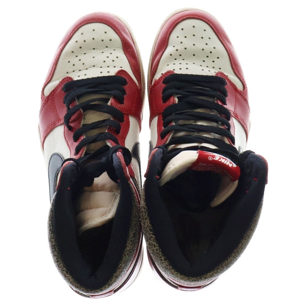 NIKE(ナイキ) AIR JORDAN 1 HIGH OG LOST & FOUND CHICAGO エアジョーダン ワン ロスト & ファウンド シカゴ ハイカットスニーカー レッド US9/27cm DZ5485-612