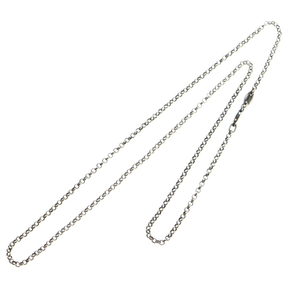 CHROME HEARTS(クロムハーツ) NECKCHAIN R20 ロールチェーンネックレス 20inch シルバー BCA084