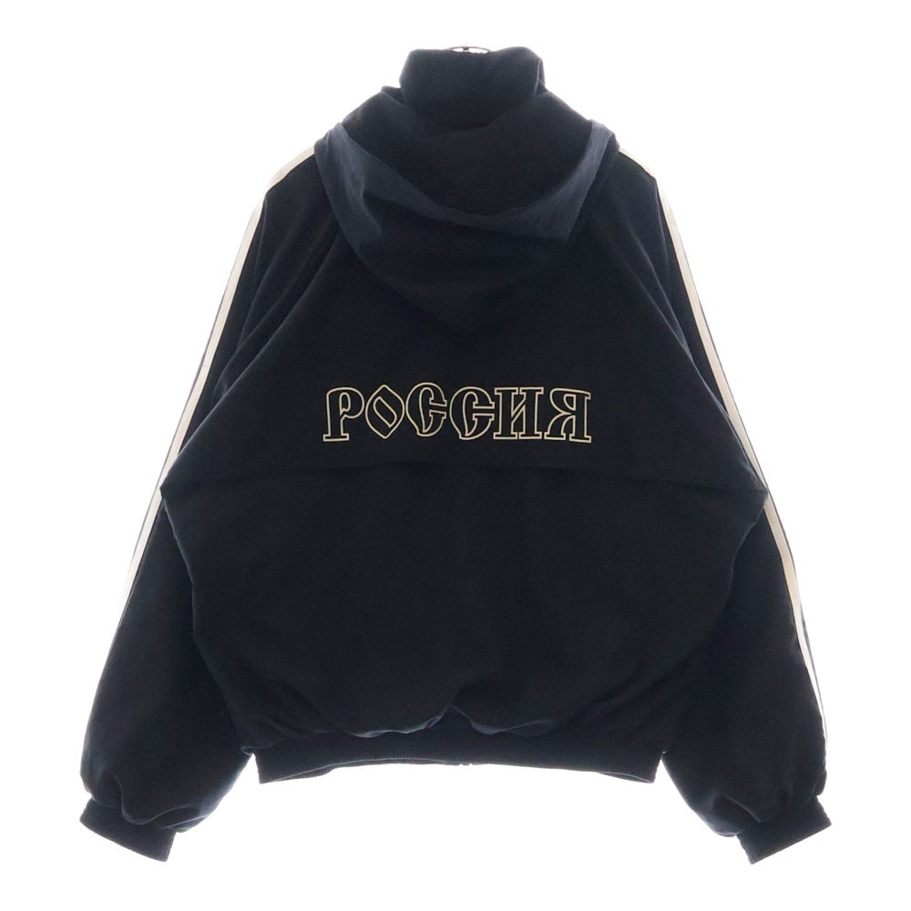 adidas(アディダス) ×GOSHA RUBCHINSKIY WOVEN JACKET ゴーシャラブチンスキー ウーブン トラックジャケット ブラック DP0875