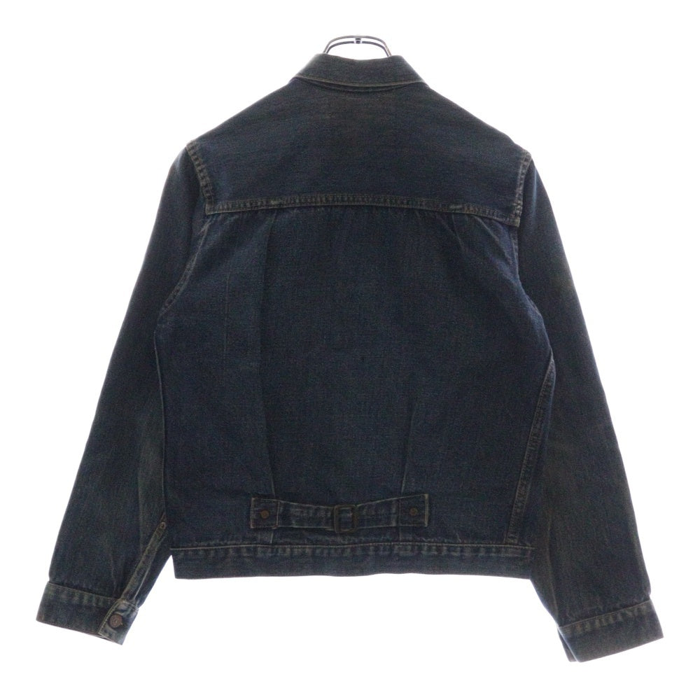Levi's(リーバイス) 40-50S VINTAGE 506XX 1st ファースト BIG E ボタン裏ツメ刻印 片面タブ スライドバックル ヴィンテージ デニムジャケット