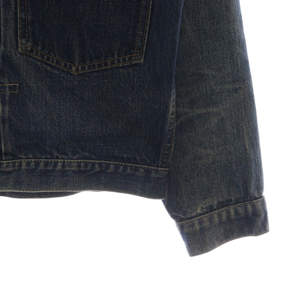 Levi's(リーバイス) 40-50S VINTAGE 506XX 1st ファースト BIG E ボタン裏ツメ刻印 片面タブ スライドバックル ヴィンテージ デニムジャケット