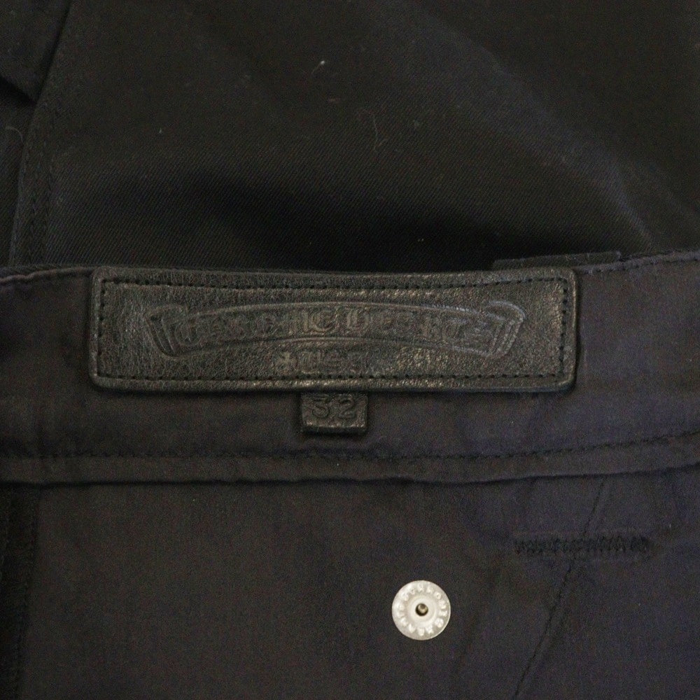 CHROME HEARTS(クロムハーツ) CARPENTER CROSS BALL SHORTS カーペンタークロスボールボタン ハーフパンツ ブラック