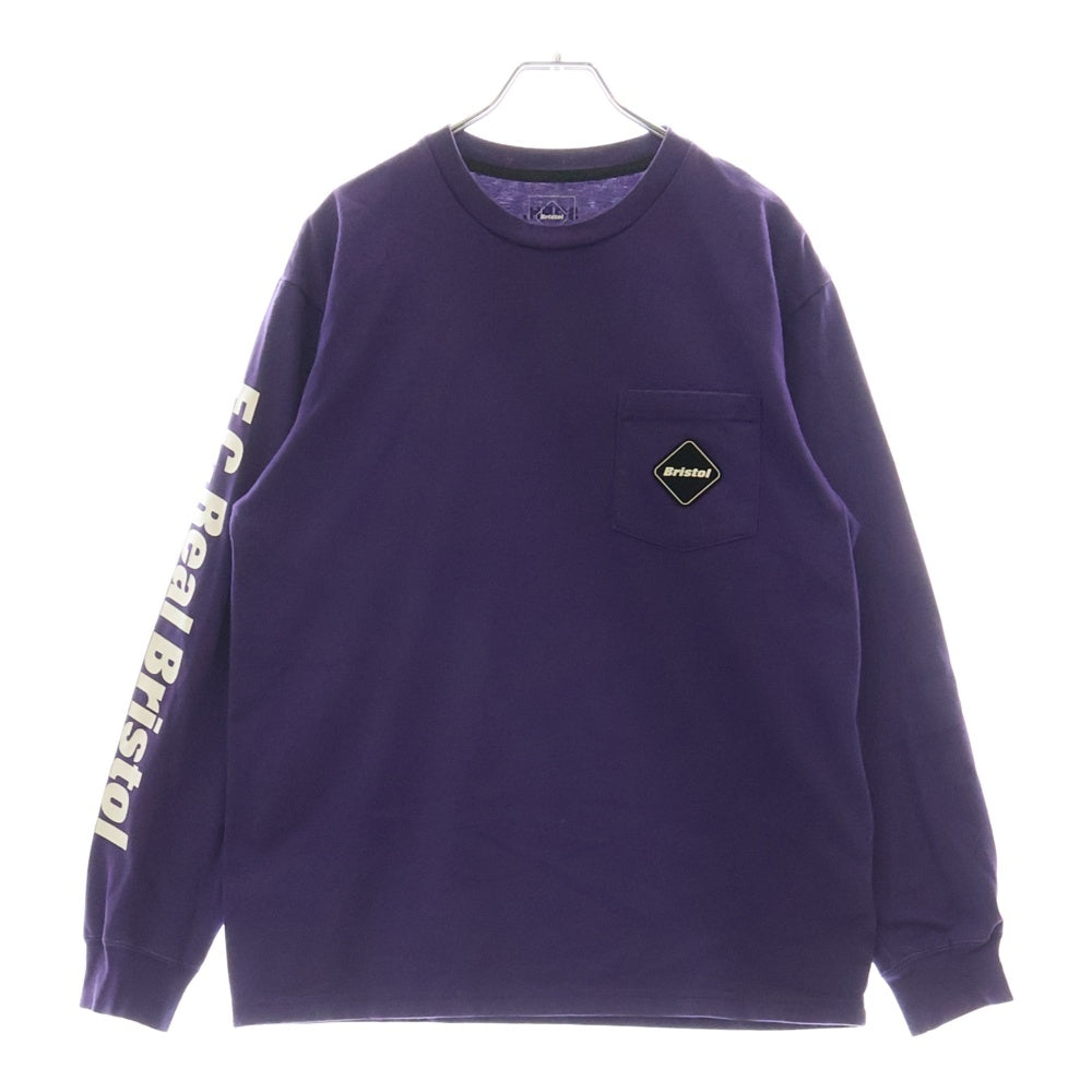 F.C.R.B./F.C.Real Bristol/FCRB(エフシーアールビー/エフシーレアルブリストル) 23AW AUTHENTIO L/S TEAM POCKET TEE オーセンティノ チームポケット 長袖Tシャツ FCRB-232084