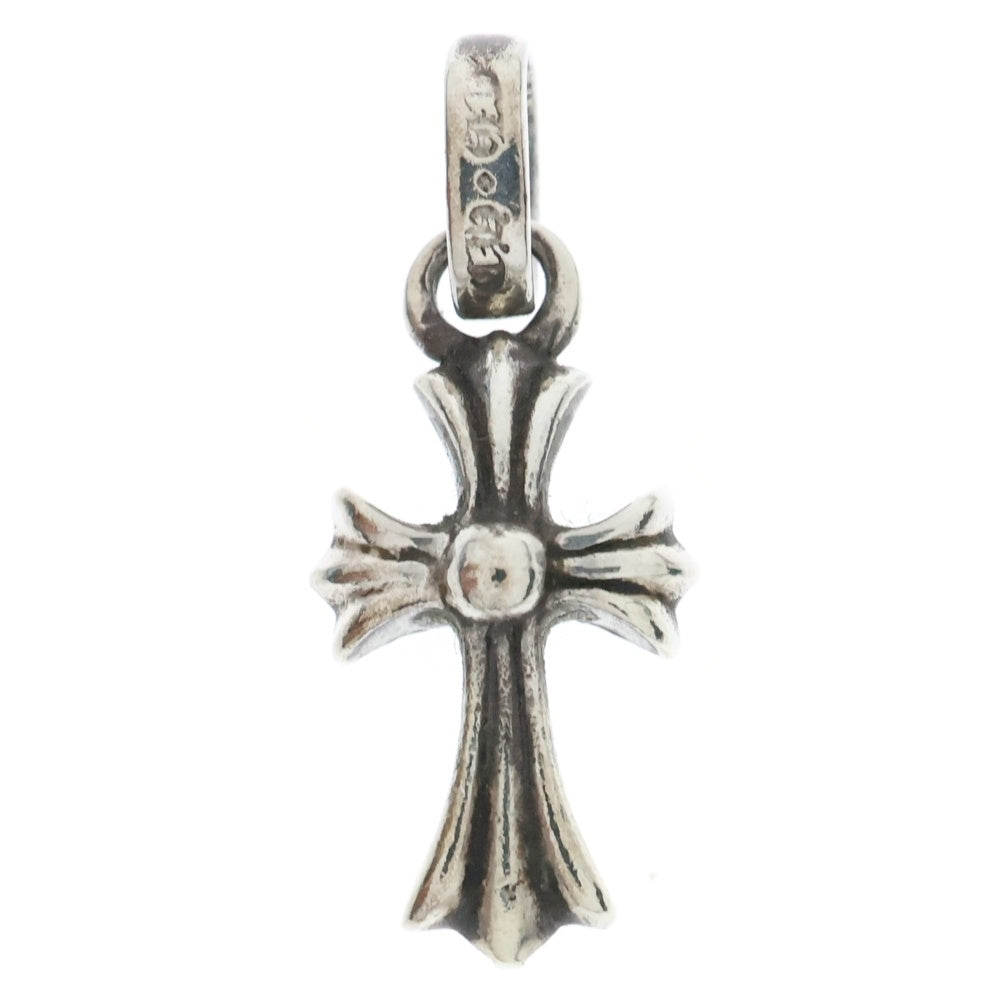 CHROME HEARTS(クロムハーツ) CRS BBYFAT P DMND ベイビーファットクロス PAVEダイヤ ペンダントトップ シルバー BCA234
