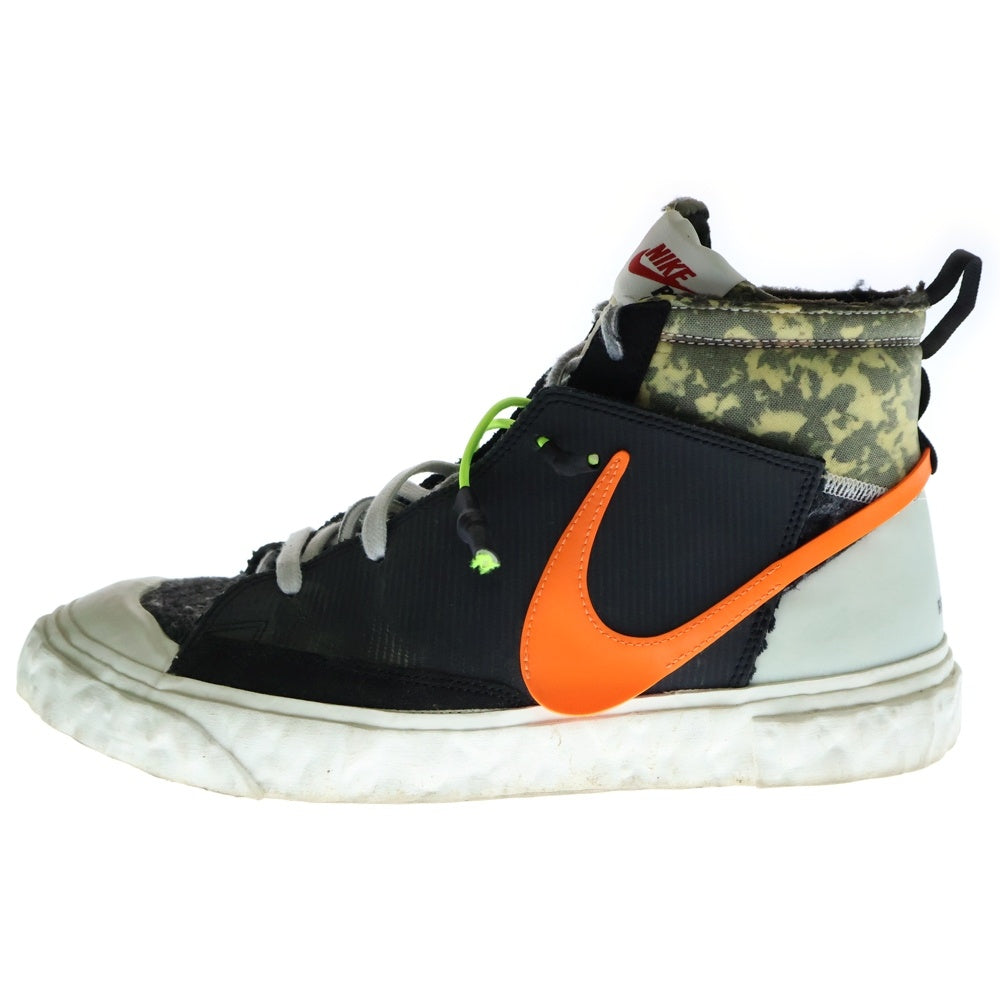 NIKE(ナイキ) ×READYMADE BLAZER MID レディメイド ブレーザー ミッドカットスニーカー ブラック US10/28cm CZ3589-001