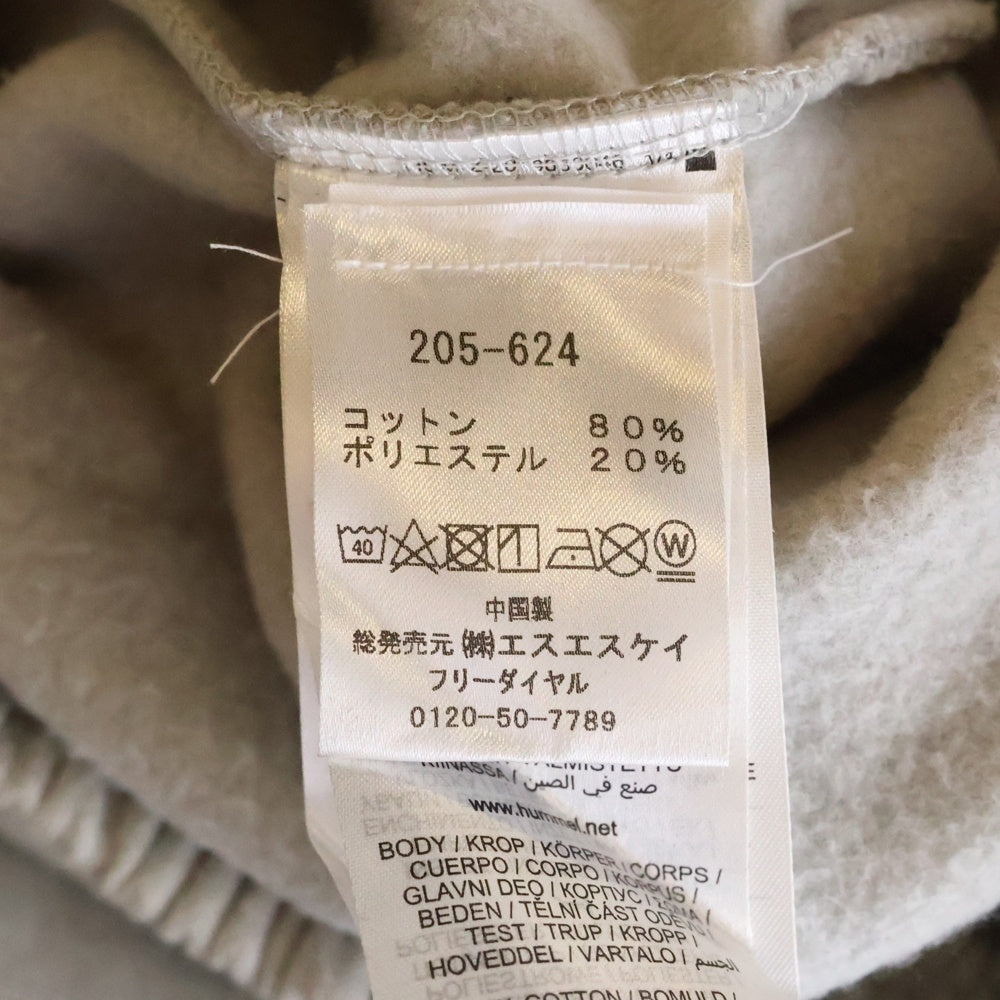 WILLY CHAVARRIA(ウィリーチャバリア) ×HUMMEL WILLY SWEAT PANTS ヒュンメル リフレクター付 ナイロン切替スウェットパンツ グレー