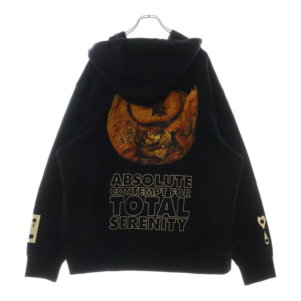 S.R. STUDIO. LA. CA.(エスアールスタジオエルエーシーエー) ×OTW BY VANS STERLING RUBY HOODIE OTWバイヴァンズ 両面プリント プルオーバースウェットパーカー フーディー ブラック VN000MZFBLK