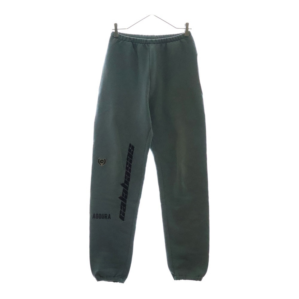 YEEZY(イージー) CALABASAS SWEAT PANTS カラバサス ワッペン刺繍 スウェットパンツ グレー KW6U3014-D
