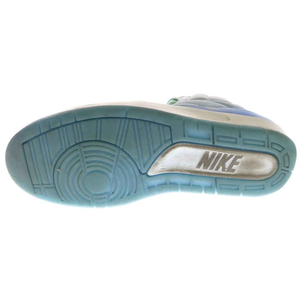 NIKE(ナイキ) × J BALVIN AIR JORDAN 2 RETRO J バルヴィン エアジョーダン2 レトロ ハイカットスニーカー ブルー US10.5/28.5cm DQ7691-419