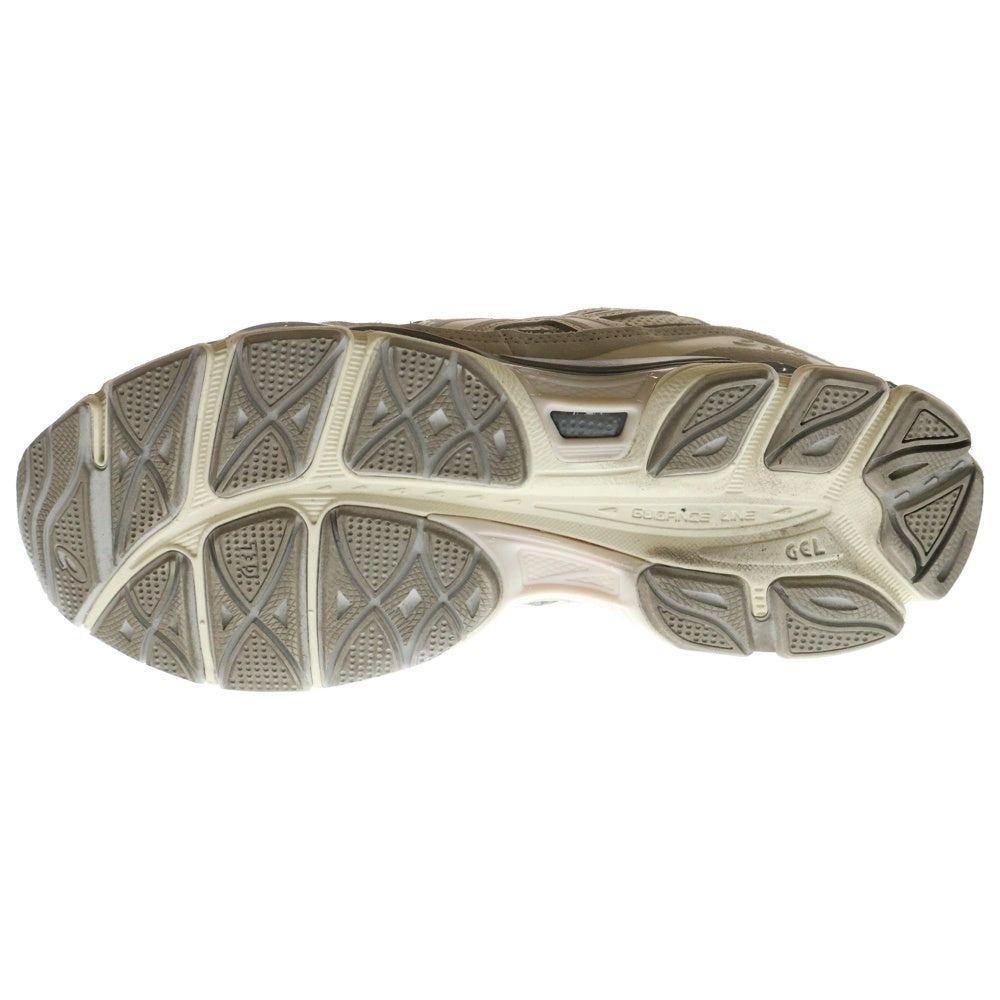 ASICS(アシックス) GEL-NYC CREAM OYSTER GREY ゲル ニューヨークシティー ローカットスニーカー グレー US7.5/25.5cm 1201A789-103