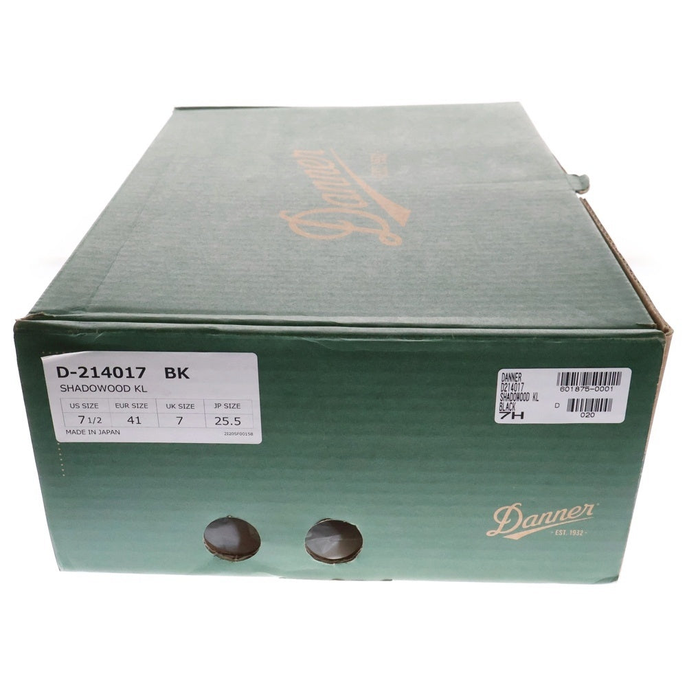 DANNER(ダナー) SHADOWOOD シャドーウッド スウェード 切替 レザー レースアップ シューズ ブラック D-214017