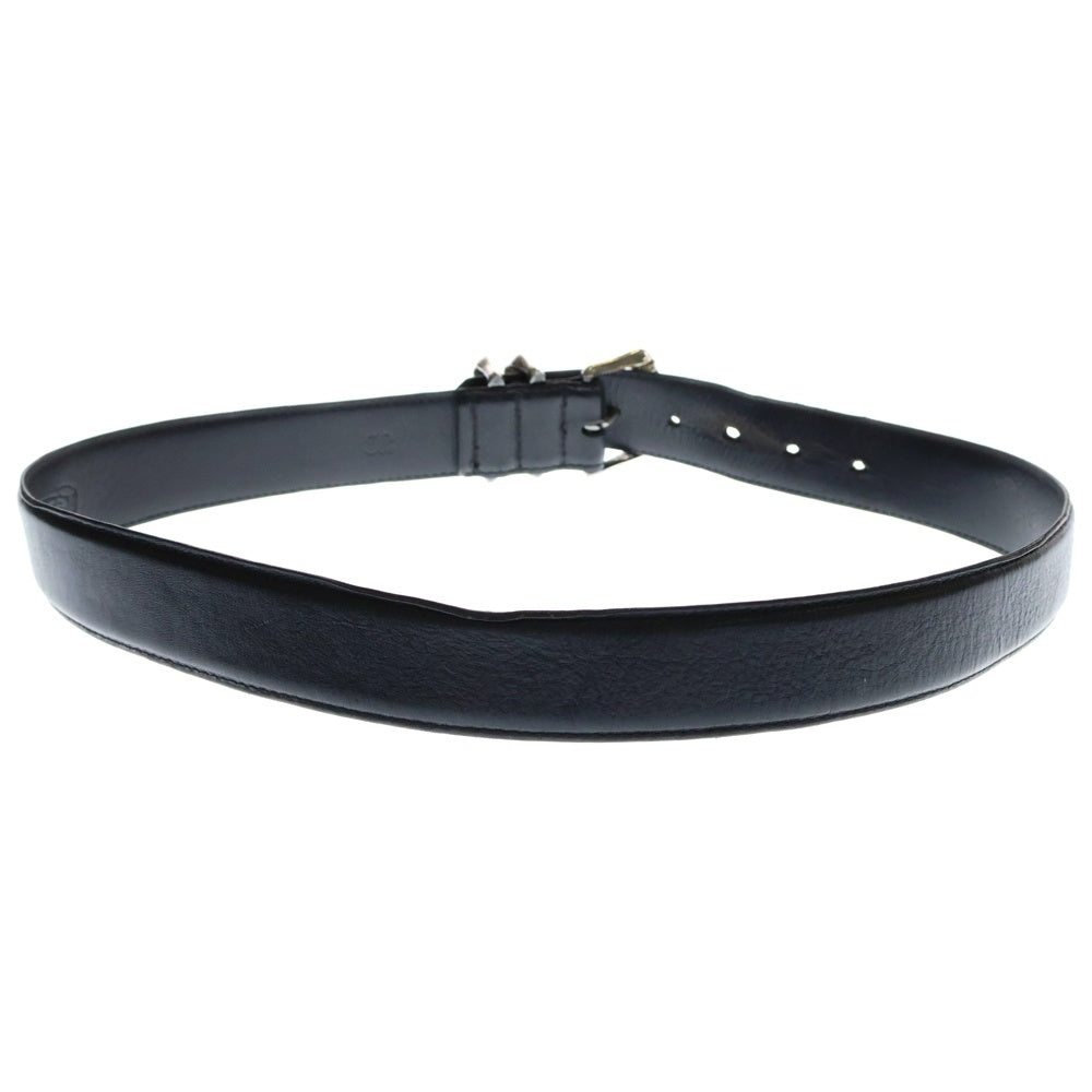 CHROME HEARTS(クロムハーツ) BLT ROLLER 3PC 3PC ケルティックローラーバックル レザーベルト ブラック/シルバー