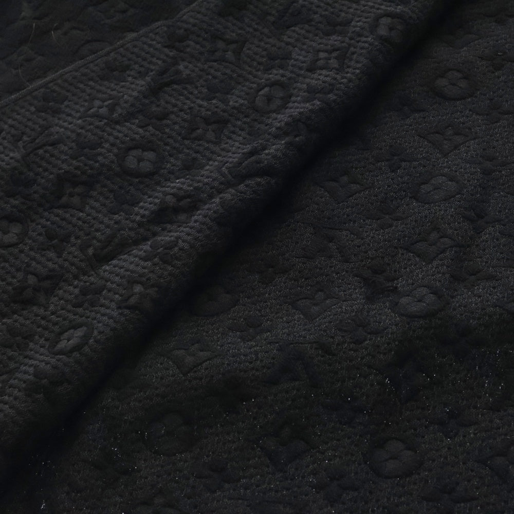 LOUIS VUITTON(ルイヴィトン) エシャルプ モノグラムクラシック ウール マフラー ストール ブラック IS1129 M70520