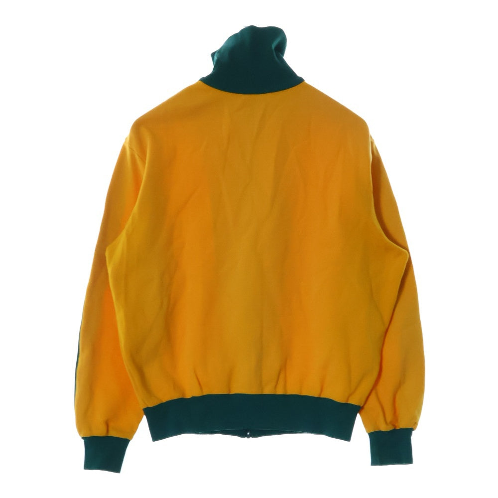 adidas(アディダス) 60S VINTAGE TRUCK JACKET ヴィンテージ 西ドイツ製 デサント製 サイドストライプ トラックジャケット イエロー/グリーン