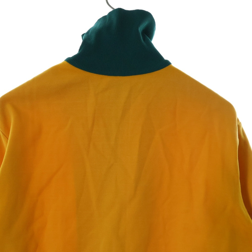 adidas(アディダス) 60S VINTAGE TRUCK JACKET ヴィンテージ 西ドイツ製 デサント製 サイドストライプ トラックジャケット イエロー/グリーン