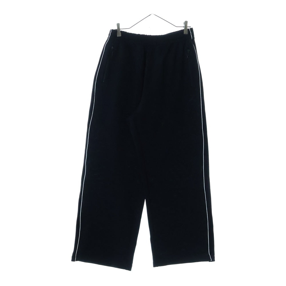 COOTIE PRODUCTIONS(クーティー プロダクションズ) T/C Seed Stitch Training Pants シードステッチ 鹿の子 サイドライン トラック トレーニング パンツ ブラック CTE-24S107
