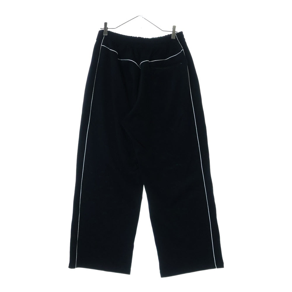 COOTIE PRODUCTIONS(クーティー プロダクションズ) T/C Seed Stitch Training Pants シードステッチ 鹿の子 サイドライン トラック トレーニング パンツ ブラック CTE-24S107