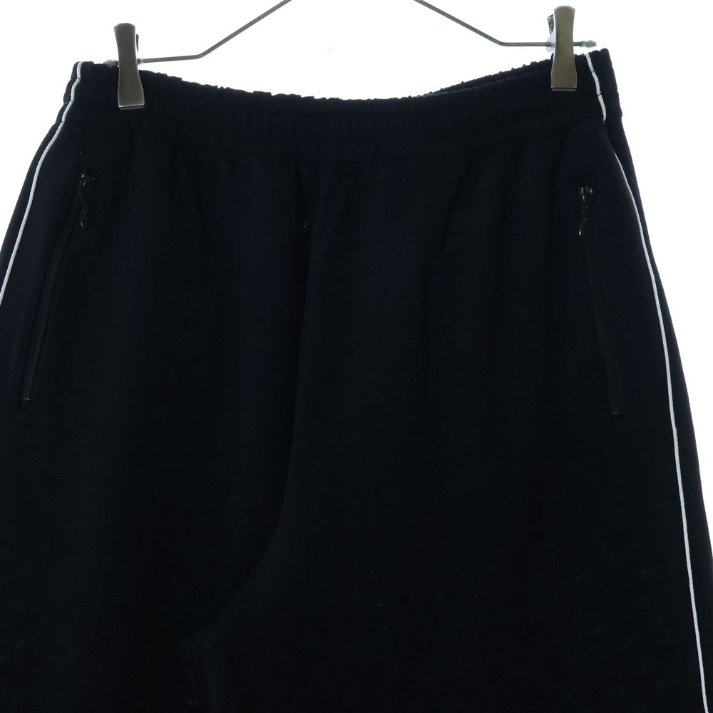 COOTIE PRODUCTIONS(クーティー プロダクションズ) T/C Seed Stitch Training Pants シードステッチ 鹿の子 サイドライン トラック トレーニング パンツ ブラック CTE-24S107