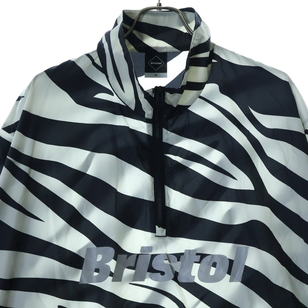 F.C.R.B./F.C.Real Bristol/FCRB(エフシーアールビー/エフシーレアルブリストル) 23AW HALF ZIP PRACTICE TOP ハーフジップ プラクティス トップ ナイロンジャケット FCRB-232032