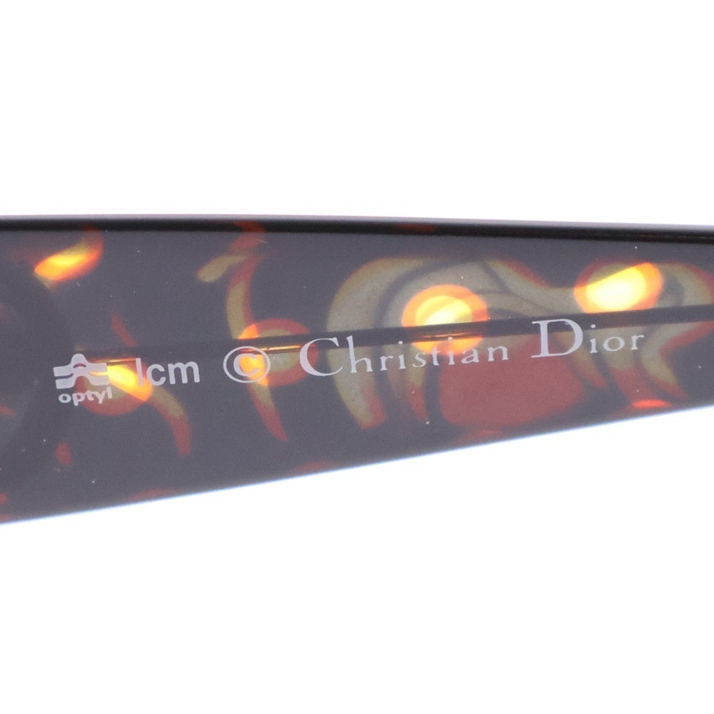 Christian Dior(クリスチャンディオール) CD金バッジ付き オーバルフレーム カラーレンズ サングラス 眼鏡 マルチカラー 2854A 10