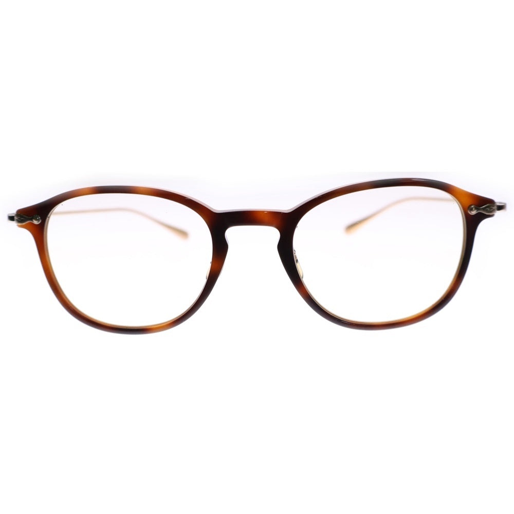 OLIVER PEOPLES(オリバーピープルズ) STILES ウェリントン コンビネーションフレーム メガネ ブラウン