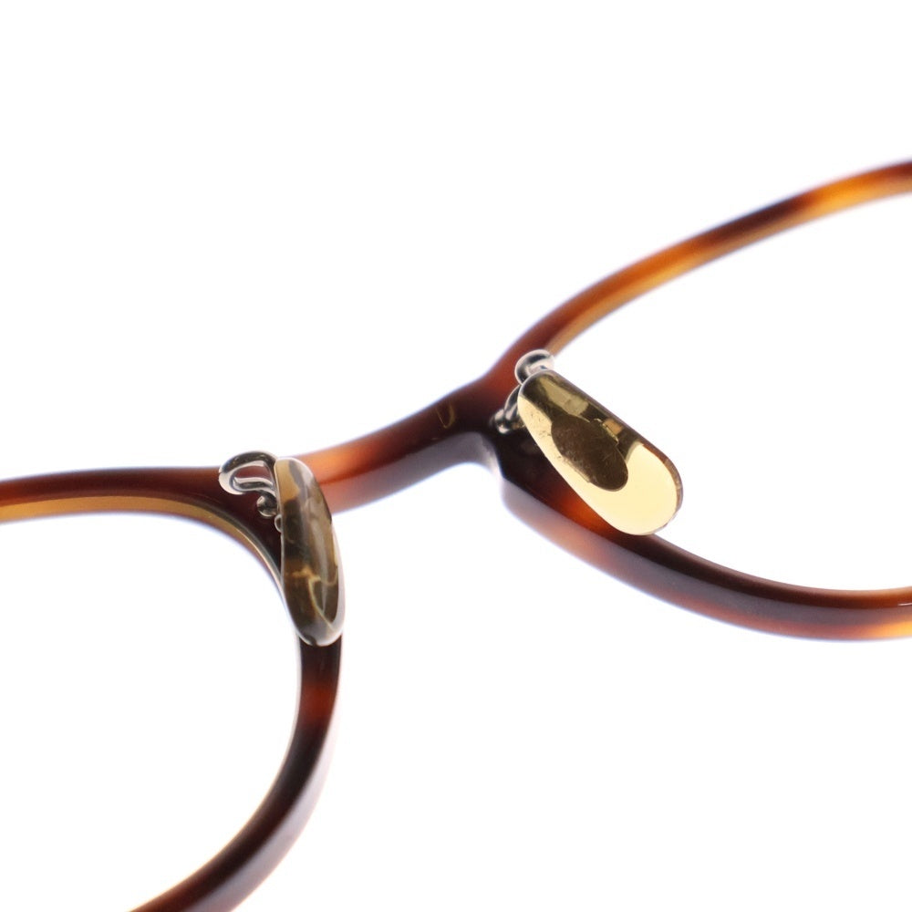 OLIVER PEOPLES(オリバーピープルズ) STILES ウェリントン コンビネーションフレーム メガネ ブラウン