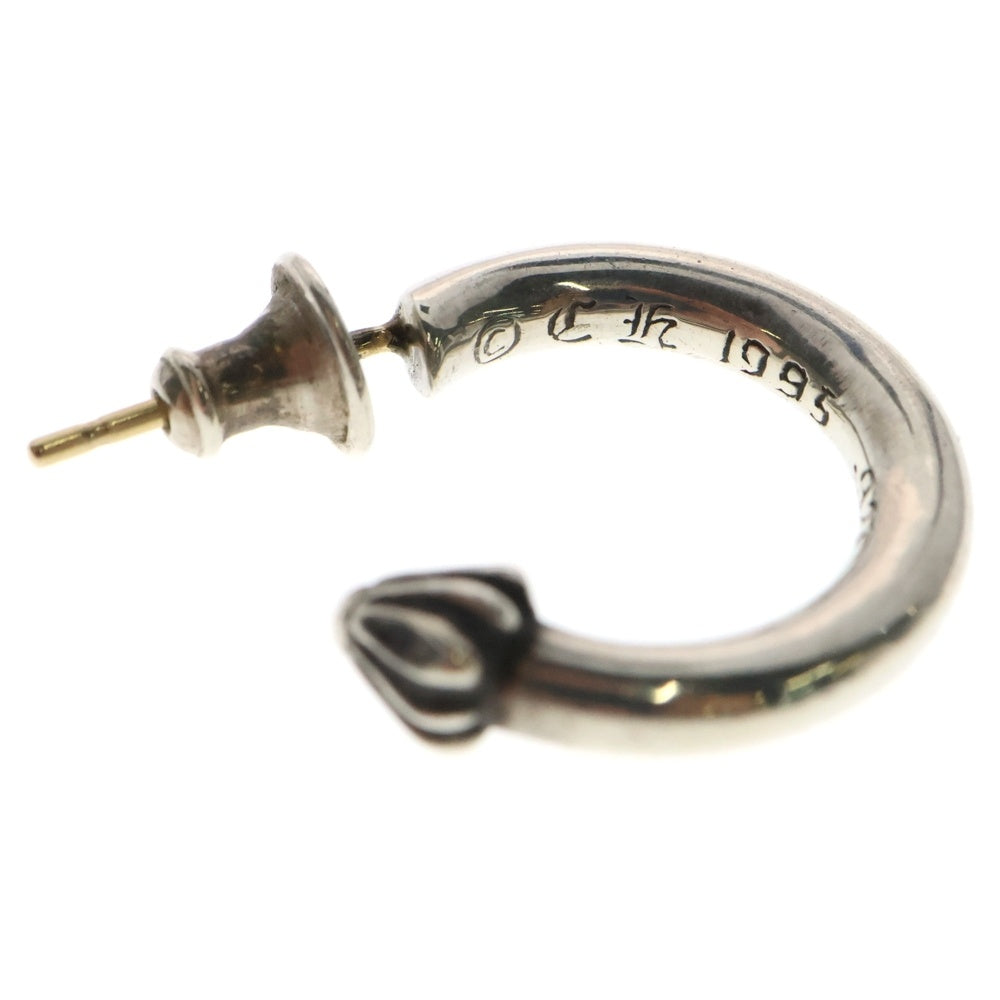 CHROME HEARTS(クロムハーツ) HOOP PLAIN プレーン フープピアス シルバー BCA101