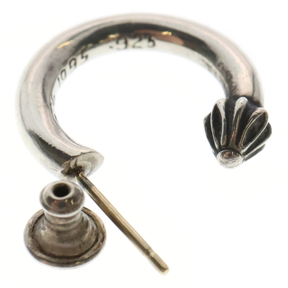 CHROME HEARTS(クロムハーツ) HOOP PLAIN プレーン フープピアス シルバー BCA101