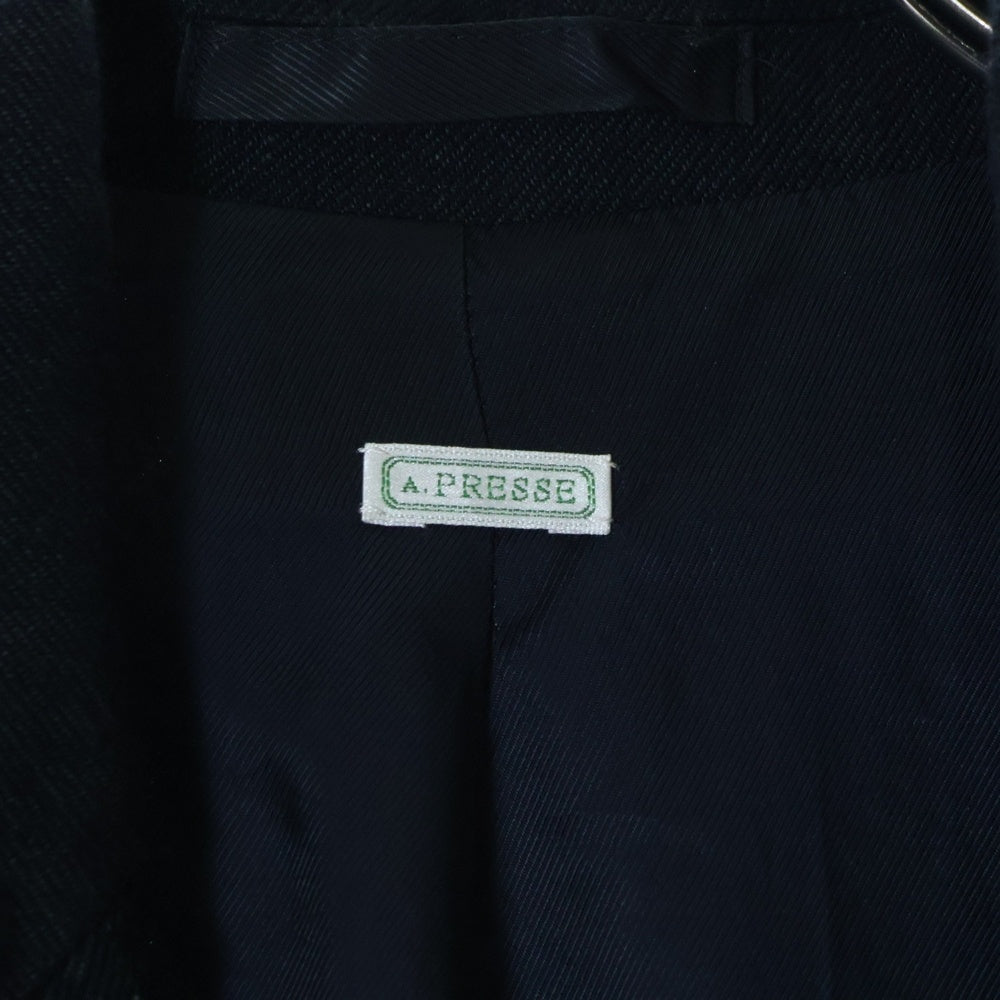 A.PRESSE(アプレッセ) Double Breasted Jacket ダブルブレストジャケット 22AAP-01-06M Wide Tapered Trousers. ワイドテーパードトラウザー スラックス 22AAP-04-03M セットアップ