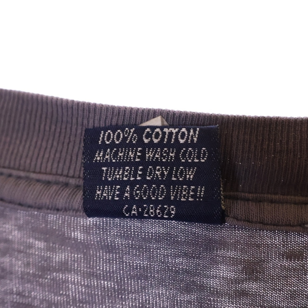 STUSSY(ステューシー) 90s VINTAGE 紺タグ オールド ロゴプリントTシャツ ネイビー
