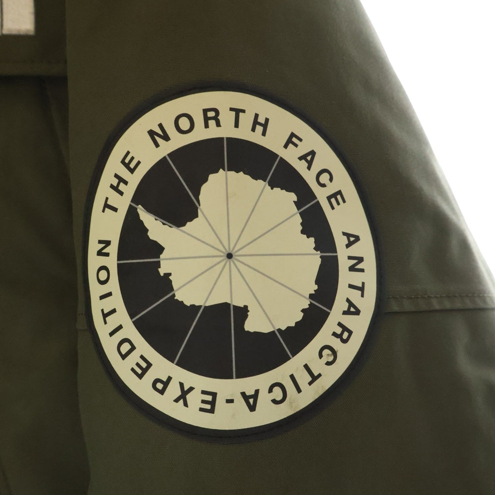 THE NORTH FACE(ザノースフェイス) ANTARCTICA PARKA GORE-TEX アンタークティカパーカ ゴアテックス ジップアップ フーデッド ダウンジャケット カーキ ND92032