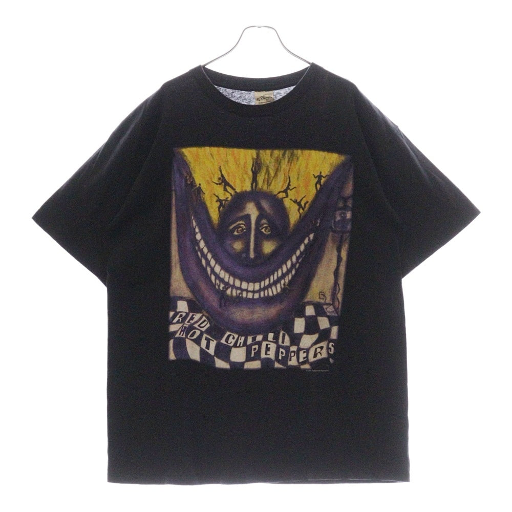 VINTAGE(ヴィンテージ) 90S VINTAGE RED HOT CHILI PEPPERS BIG SMILE 1994 FOREIGN TOUR レッドホットチリペッパーズ ビッグスマイル 両面プリント クルーネック ツアー 半袖Tシャツ