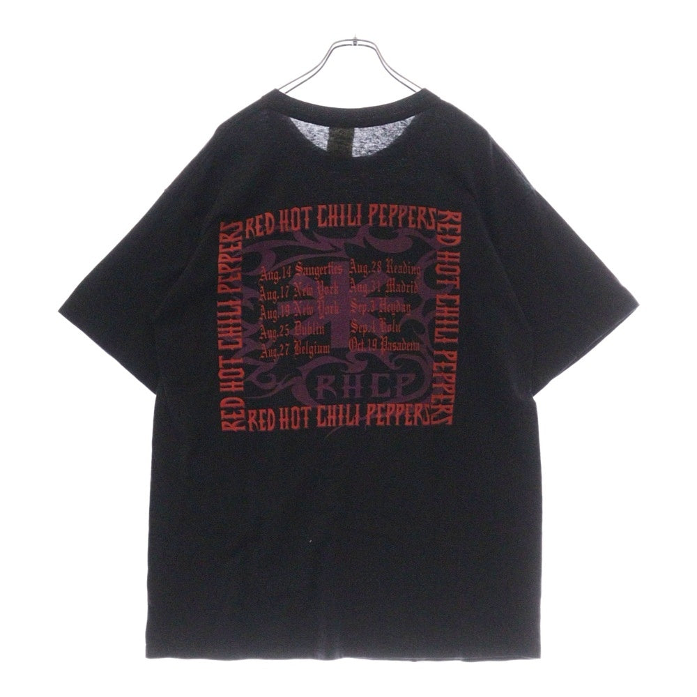 VINTAGE(ヴィンテージ) 90S VINTAGE RED HOT CHILI PEPPERS BIG SMILE 1994 FOREIGN TOUR レッドホットチリペッパーズ ビッグスマイル 両面プリント クルーネック ツアー 半袖Tシャツ