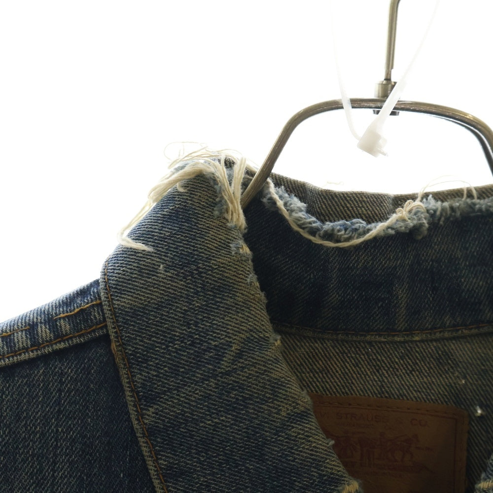Levi's(リーバイス) 70S VINTAGE 70505 ビックE ボタン裏526 不均等V デニム トラッカージャケット インディゴ