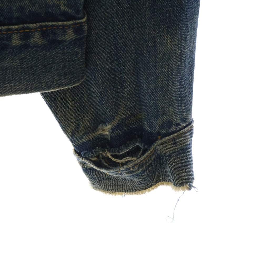 Levi's(リーバイス) 70S VINTAGE 70505 ビックE ボタン裏526 不均等V デニム トラッカージャケット インディゴ