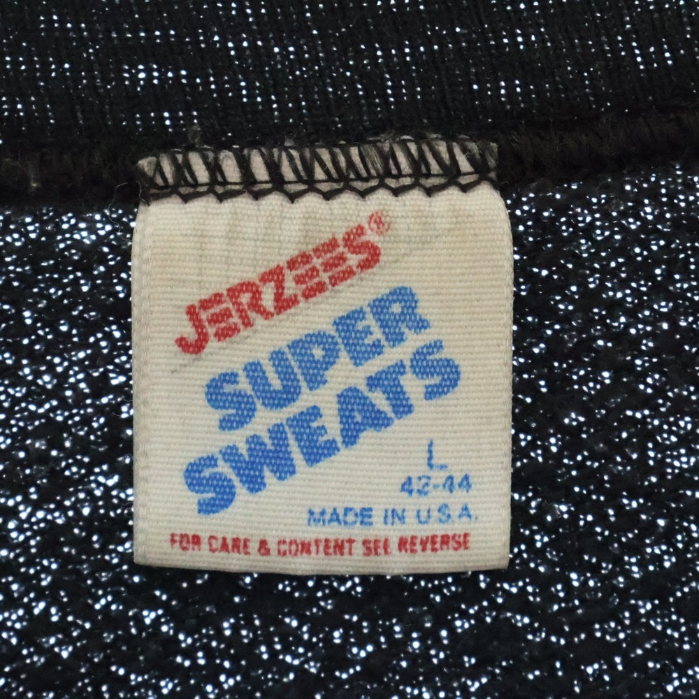 VINTAGE(ヴィンテージ) 90S VINTAGE LOLLAPALOOZA 1992 JERZEES ヴィンテージ USA製 ロラパルーザ 両面プリント クルーネック スウェット トレーナー ブラック