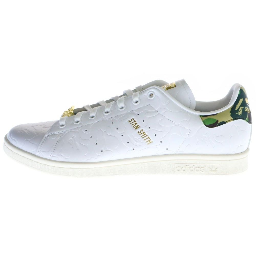 adidas(アディダス) ×A BATHING APE STAN SMITH 30TH ANNIVERSARY WHITE アベイシングエイプ スタンスミス 30周年 ホワイト US12/30cm IG1115