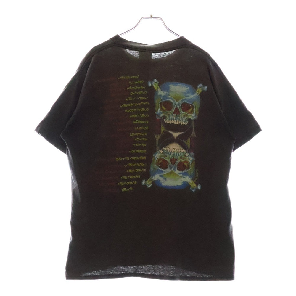 VINTAGE(ヴィンテージ) 90s VINTAGE MINISTRY JUST ONE FIX TEE ヴィンテージ ミニストリー ジャスト ワン フィックス クルーネック半袖Tシャツ ブラック